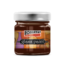 Pentart Üvegfesték 30 ml piros - Glass Paint (1 db) üvegfesték