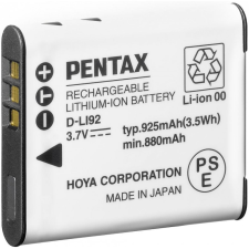 Pentax D-LI92 Akkumulátor 925mAh digitális fényképező akkumulátor