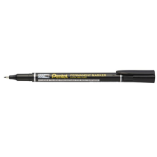 Pentel Alkoholos marker, 0,5 mm, PENTEL "NF450", fekete filctoll, marker