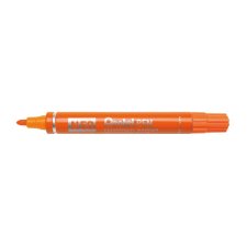 Pentel Alkoholos marker fém testű 4,3mm kerek hegyű n50-fe pentel extreme narancs filctoll, marker
