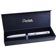 Pentel BL2007Z-AK EnerGel prémium fém rollertoll 0.35mm ezüst test kék tinta toll