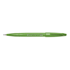 Pentel Ecsettoll, kalligrafikus hajlékony hegyű, Pentel SES15C-D zöld toll