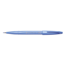 Pentel Ecsettoll, kalligrafikus hajlékony hegyű, Pentel SES15C-S világoskék toll