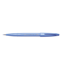 Pentel Ecsettoll, kalligrafikus hajlékony hegyű, Pentel SES15C-S világoskék filctoll, marker