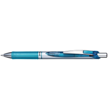 Pentel EnerGel Nyomógombos rollertoll - 0.7mm / Világoskék (BL77-SX) toll