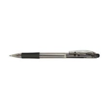 Pentel Golyóstoll, 0,35 mm, nyomógombos, PENTEL "BK417", fekete toll