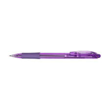 Pentel Golyóstoll, 0,35 mm, nyomógombos, PENTEL BK417, lila (PENBK417L) toll