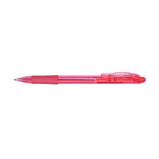 Pentel Golyóstoll, 0,35 mm, nyomógombos, pentel "bk417", rózsaszín bk417-p toll