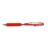 Pentel Golyóstoll, 0,35 mm, nyomógombos, PENTEL "BK437", piros