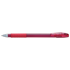 Pentel Golyóstoll kupakos 0,35mm, háromszög fogózóna Pentel Feel it BX487-B, írásszín piros toll