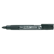 Pentel Lakkmarker, 2 mm, kúpos, PENTEL MMP20, fekete (PENMMP20FK) filctoll, marker