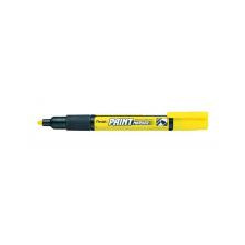 Pentel Lakkmarker, 2 mm, kúpos, PENTEL \"MMP20\", sárga filctoll, marker