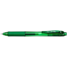 Pentel Rollertoll zselés 0,25mm, tűhegyű , EnerGelX, írásszín zöld (BLN105-DX) (BLN105-DX) toll