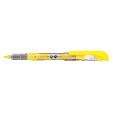 Pentel Szövegkiemelő, 1-3,5 mm, PENTEL "SL12", sárga filctoll, marker