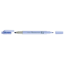 Pentel Szövegkiemelő kétvégű 1/3,5mm, vágott és kúphegyű, Pentel pasztell világoskék filctoll, marker