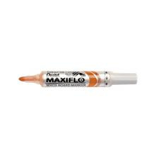 Pentel Táblamarker, 2,5 mm, kúpos, PENTEL \"Maxiflo MWL5M\", narancs filctoll, marker