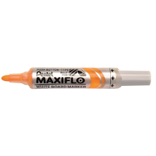 Pentel Táblamarker 2,5mm, kerek hegyű, Pentel Maxiflo citromsárga filctoll, marker