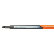 Pentel Tűfilc, 0,4 mm, PENTEL "Pointliner", narancssárga filctoll, marker