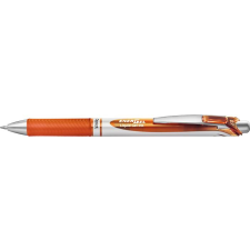 Pentel Zseléstoll, 035 mm, nyomógombos, PENTEL EnerGel BL77 , narancs toll