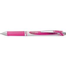 Pentel Zseléstoll, 035 mm, nyomógombos, PENTEL "EnerGel BL77", pink toll
