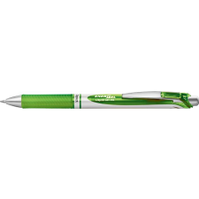 Pentel Zseléstoll, 035 mm, nyomógombos, PENTEL "EnerGel BL77", világoszöld toll