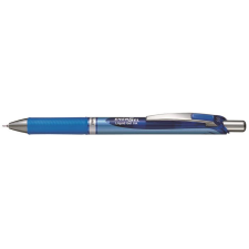 Pentel Zseléstoll, 0,25 mm, nyomógombos, PENTEL &quot;EnerGel BLN75&quot;, kék toll