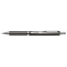 Pentel Zseléstoll, 0,35 mm, nyomógombos, fekete tolltest, PENTEL EnerGel BL-407 kék toll