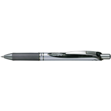 Pentel Zseléstoll, 0,35 mm, nyomógombos, PENTEL "EnerGel BL77", fekete toll