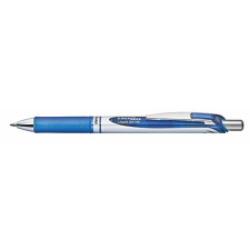 Pentel Zseléstoll, 0,35 mm, nyomógombos, PENTEL &quot;EnerGel BL77&quot;, kék toll