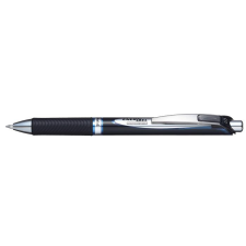 Pentel Zseléstoll, 0,35 mm, nyomógombos, PENTEL &quot;EnerGel BLP77&quot;, kék toll