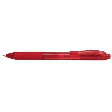 PENTEL Zseléstoll, 0,35 mm, nyomógombos, PENTEL "EnerGelX BL107", piros toll