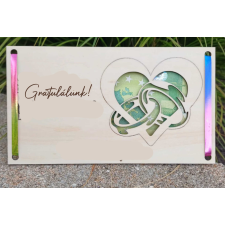  Pénzátadó esküvőre _ gyűrű dekorációs kellék