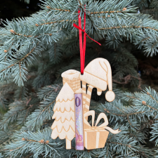  Pénzátadós karácsonyfadísz karácsonyfadísz