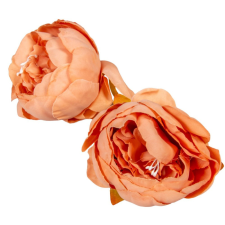  Peónia virágfej 8cm capuccino 951 dekorációs kellék