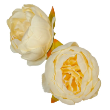  Peónia virágfej 8cm ivory 310 dekorációs kellék