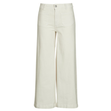Pepe Jeans Ruhák HIGH RISE WIDE CROP TANIA POCKET Fehér US 28 / 28 női nadrág