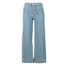Pepe Jeans Ruhák STRAIGHT JEANS UHW LEXA Tengerész US 28 / 30 női nadrág