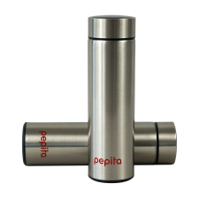 Pepita SMART Termosz LCD hőmérséklet kijelzővel 500ml - ezüst termosz
