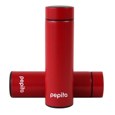 Pepita SMART Termosz LCD hőmérséklet kijelzővel 500ml - piros termosz