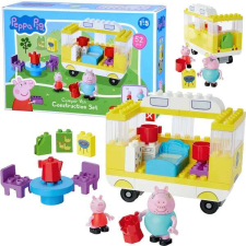 Peppa kemping építőkocka készlet 52 db - játék és fejlesztés barkácsolás, építés
