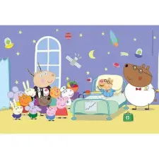  Peppa malac 104 db-os MAXI puzzle - Clementoni puzzle, kirakós