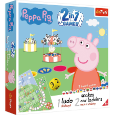 PEPPA MALAC 2IN1 LUDO ÉS KÍGYÓ LÉPCSŐS JÁTÉK társasjáték