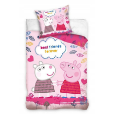 PEPPA MALAC Ágyneműgarnitúra 100% pamut 140x200 + 60x70 babaágynemű, babapléd