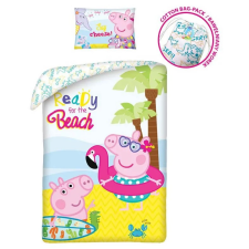 Peppa malac ágyneműhuzat 140×200cm, 70×90 cm lakástextília