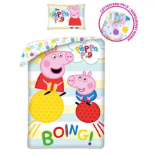 Peppa malac ágyneműhuzat 140×200cm, 70×90 cm lakástextília