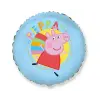  Peppa malac Blue fólia lufi 48 cm (WP)