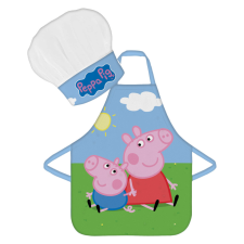 Peppa malac Field gyerek kötény 2 darabos szett konyhakészlet