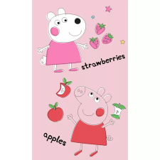 Peppa malac Fruits kéztörlő, arctörlő, törölköző 30x50 cm lakástextília