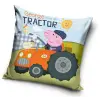 Peppa malac George's Tractor párnahuzat 40x40 cm Velúr