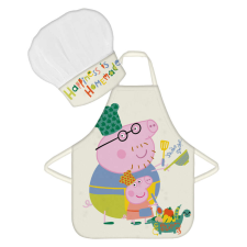 Peppa malac gyerek kötény szett otthon konyhakészlet